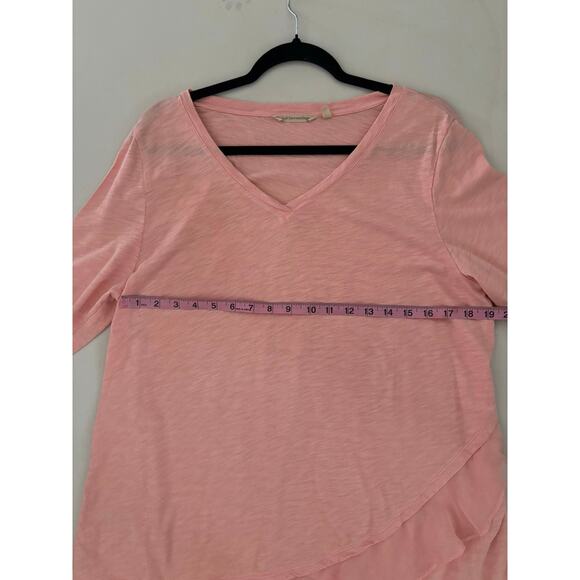 Soft Surroundings Women’s Grace Top Peach L - Picture 7 of 9